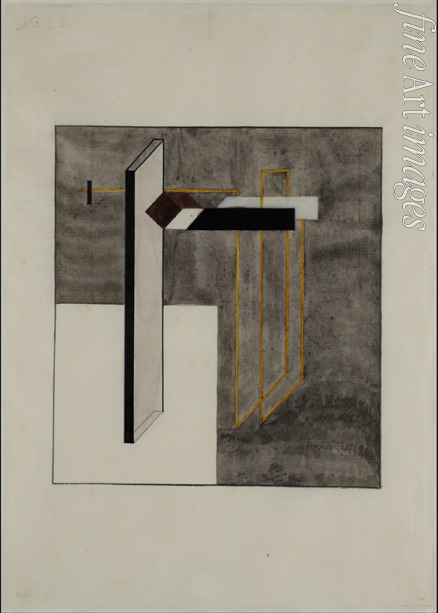 Lissitzky El - Proun 4B