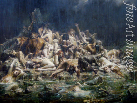 Comerre Léon-François - The Deluge