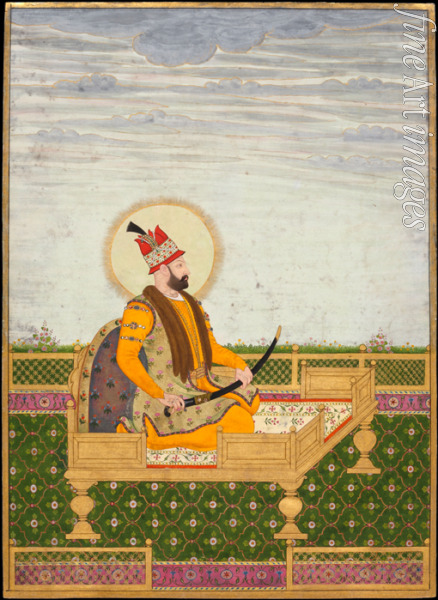 Indian Art - Portrait of Nader Shah