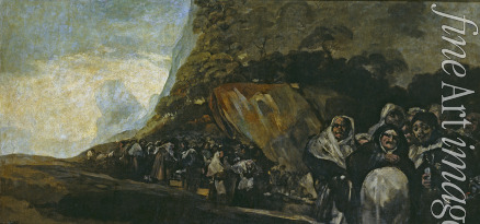 Goya Francisco de - Procession of the Holy Office