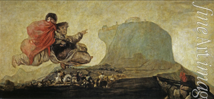 Goya Francisco de - Phantastische Vision (Aquelarre)