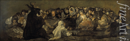 Goya Francisco de - Hexensabbat (El Gran Cabrón)