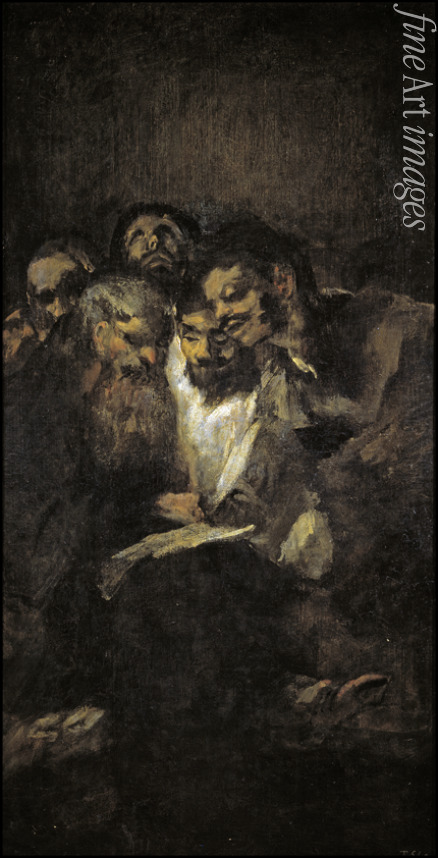 Goya Francisco de - The Reading (Politicians)