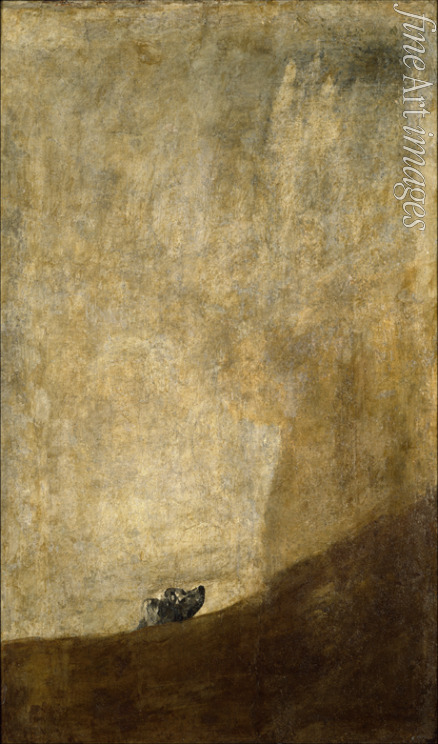 Goya Francisco de - The Dog