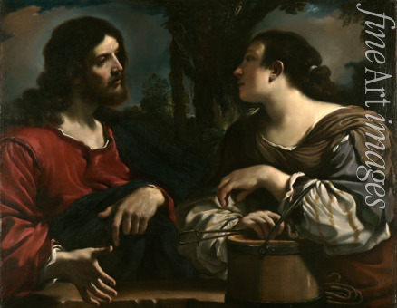 Guercino - Christ and the Samaritan Woman at Jacob's Well