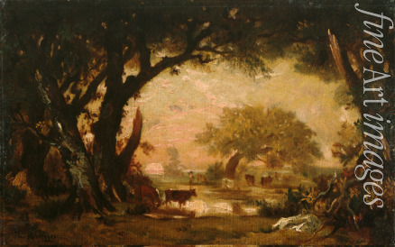Rousseau Théodore - Clearing in the Woods of Fontainebleau
