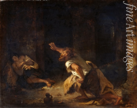 Delacroix Eugène - The Prisoner of Chillon