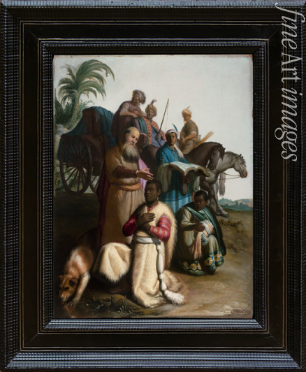 Rembrandt van Rhijn - The baptism of the Eunuch