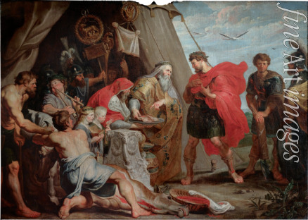 Rubens Pieter Paul - Decius Mus befragt die Haruspizien