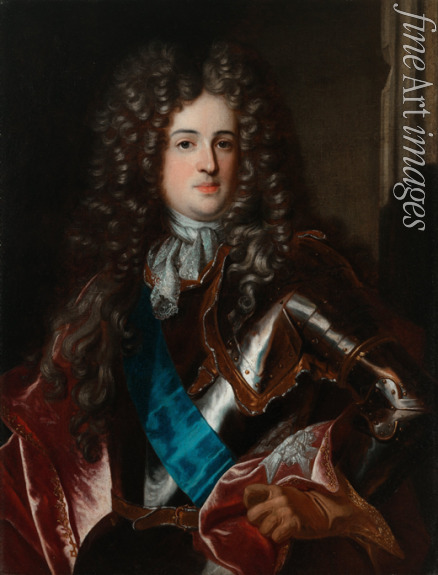 Rigaud Hyacinthe François Honoré Circle of - Portrait of Aleksander Benedykt Stanisław Sobieski (1677-1714)