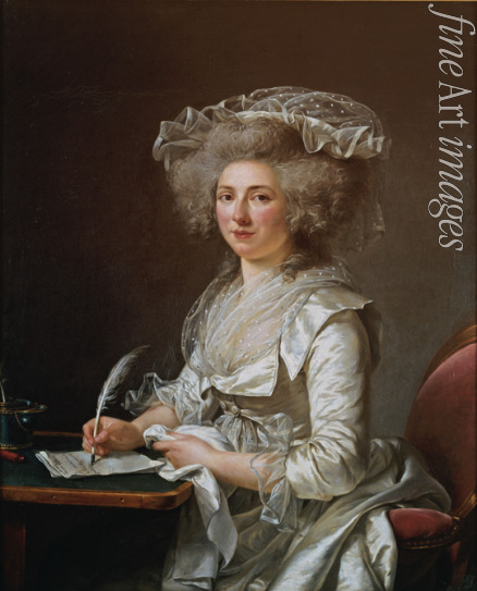 Labille-Guiard Adélaïde - Porträt von Madame Roland (1754-1793)