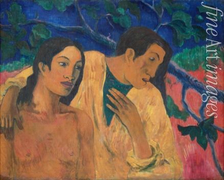 Gauguin Paul Eugéne Henri - Flight (Tahitian Idyll)