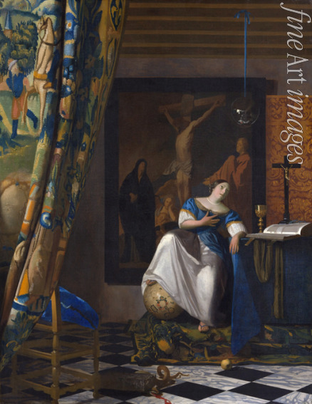 Vermeer Jan (Johannes) - Allegorie des Glaubens