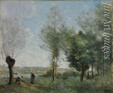 Corot Jean-Baptiste Camille - Erinnerung an Coubron