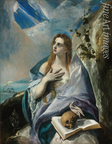 El Greco Dominico - The Repentant Mary Magdalene