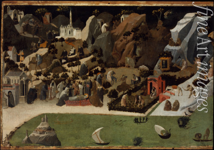 Angelico Fra Giovanni da Fiesole - Szenen aus dem eremitischen Leben (Thebais)
