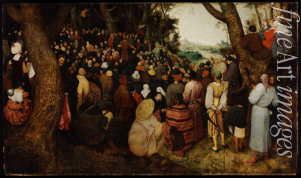 Bruegel (Brueghel) Pieter der Ältere - Die Predigt Johannes des Täufers