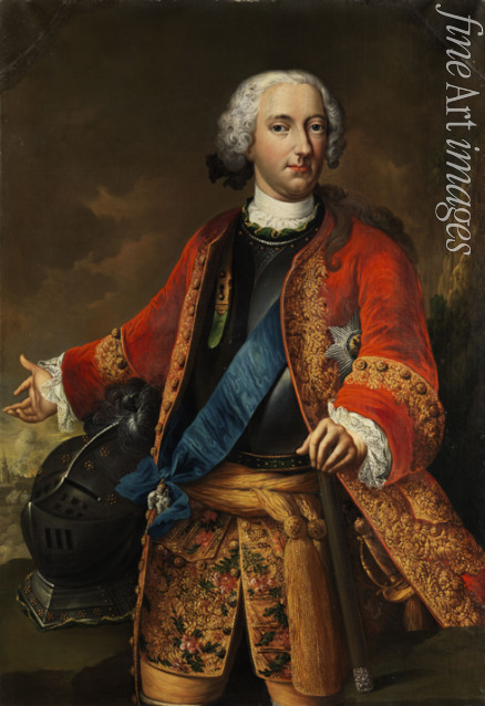 Eichler Johann Conrad - Porträt von Herzog Karl I. von Braunschweig-Wolfenbüttel (1713-1780)