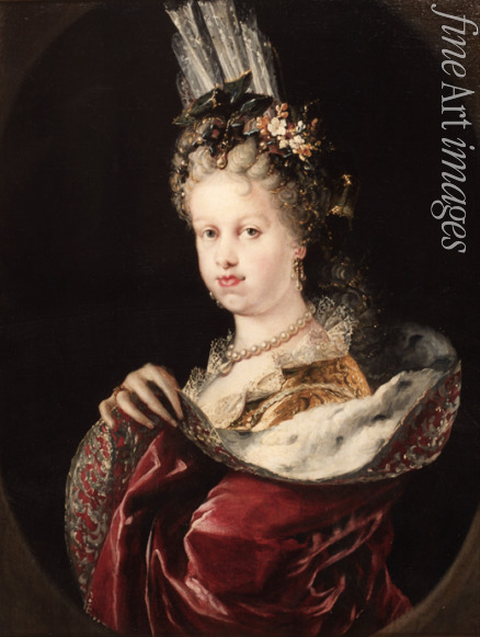 Meléndez Miguel Jacinto - Portrait of Queen Maria Luisa of Savoy (1688-1714)