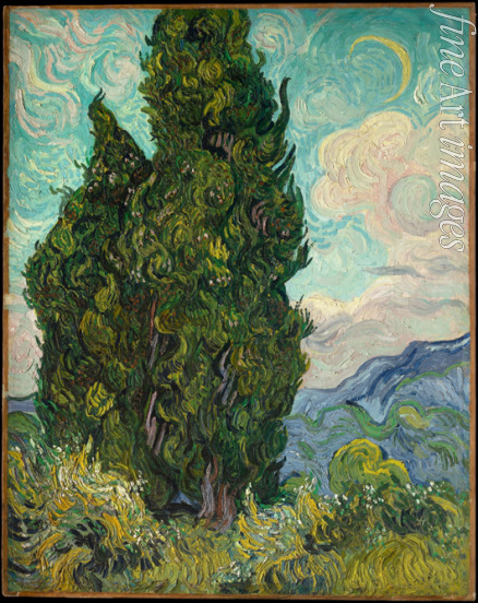 Gogh Vincent van - Cypresses