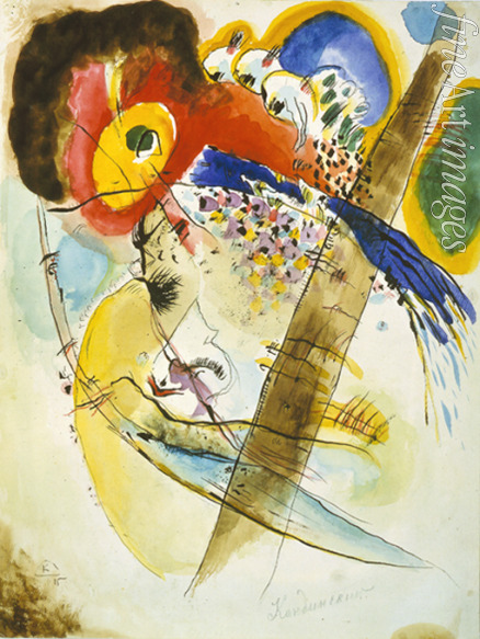 Kandinsky Wassily Vasilyevich - Exotic birds