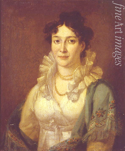 Tropinin Vasili Andreyevich - Portrait of Princess Isabella de Conti