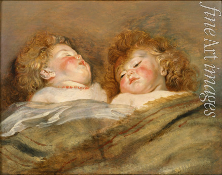 Rubens Pieter Paul - Two Sleeping Children