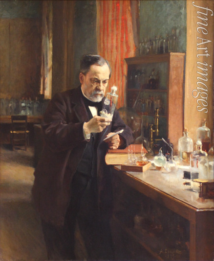 Edelfelt Albert Gustaf Aristides - Louis Pasteur