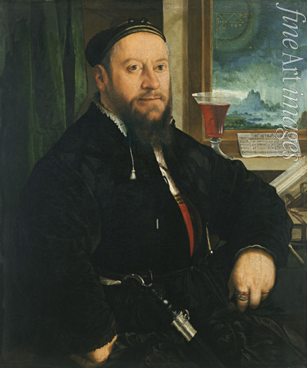 Amberger Christoph - Portrait of Matthäus Schwarz