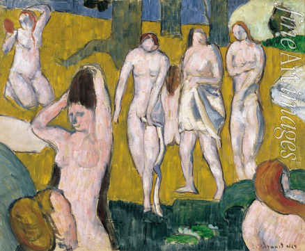 Bernard Émile - Women Bathing