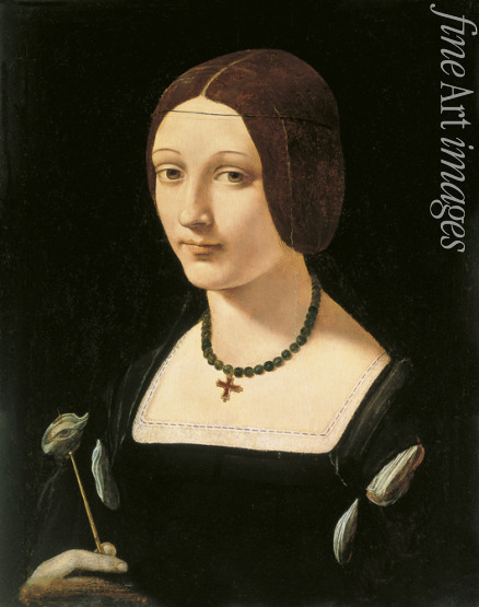 Boltraffio Giovanni Antonio - Bildnis einer Dame als Heilige Lucia