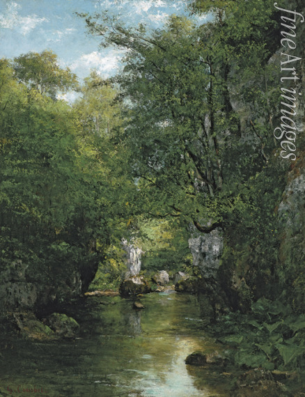 Courbet Gustave - The Stream