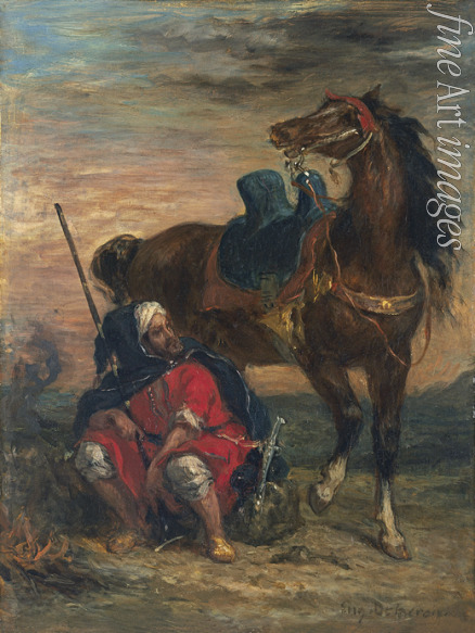 Delacroix Eugène - Arab Rider