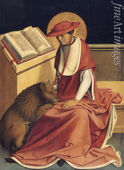 Meister von Großgmain - Der Heilige Hieronymus als Kardinal