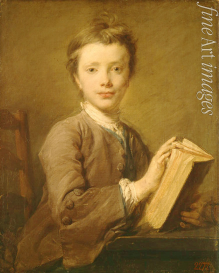 Perronneau Jean-Baptiste - A Boy with a Book