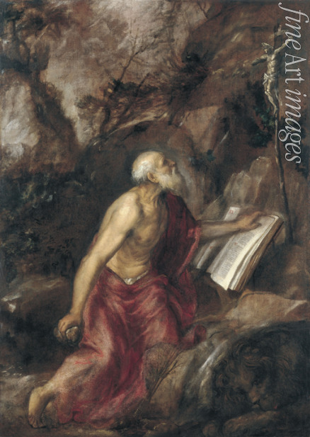Tizian - Büßender Heiliger Hieronymus
