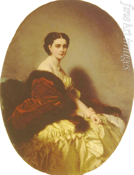 Winterhalter Franz Xavier - Portrait of Sofia Naryshkina