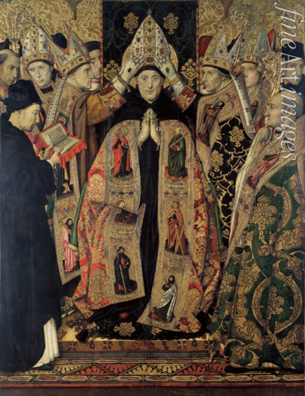 Huguet Jaume - The Consecration of Saint Augustine