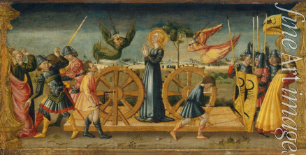 Neri di Bicci - Das Martyrium der heiligen Katharina