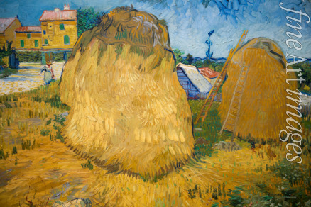 Gogh Vincent van - Wheat Stacks in Provence