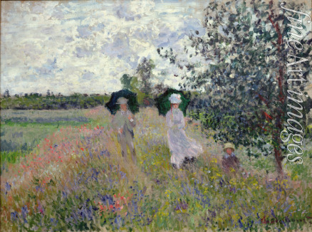 Monet Claude - Der Spaziergang bei Argenteuil