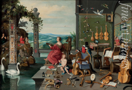 Brueghel Jan der Jüngere - Allegorie des Hörsinns