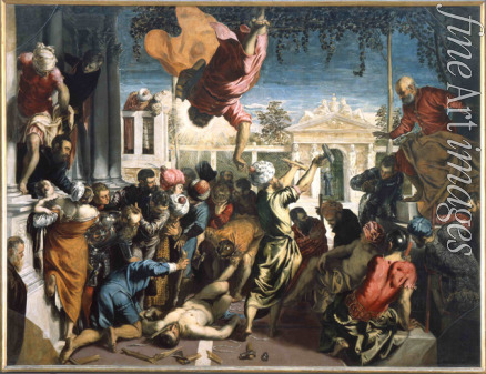 Tintoretto Jacopo - Das Wunder des Heiligen Markus (Das Sklavenwunder)