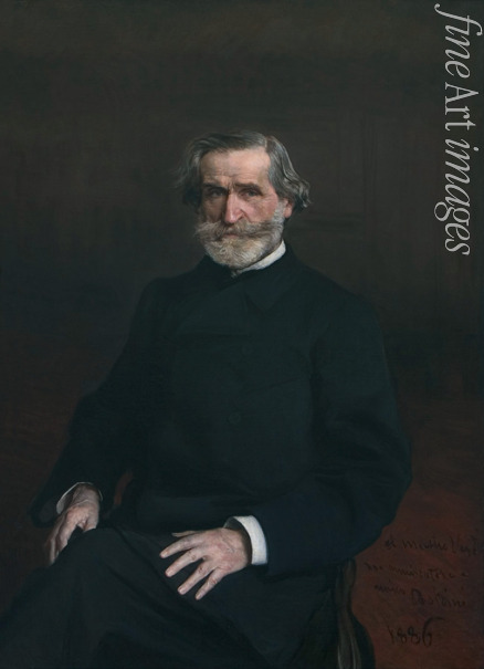 Boldini Giovanni - Portrait of the Composer Giuseppe Verdi (1813-1901)