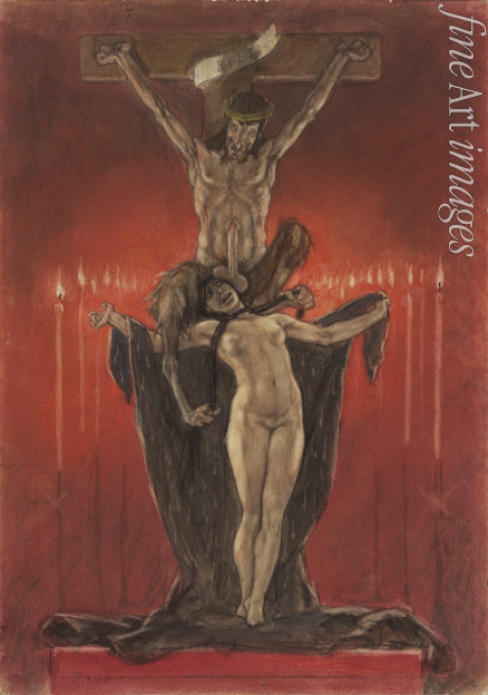 Rops Félicien - The Satanists (Calvary)