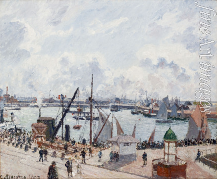 Pissarro Camille - The Outer Harbour of Le Havre. Morning. Sun