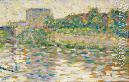 Seurat Georges Pierre - The Seine at Courbevoie