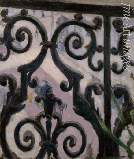 Caillebotte Gustave - Blick vom Balkon