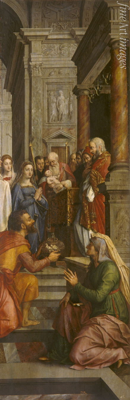 Coxcie (Coxie) Michiel - The Presentation of the Blessed Virgin Mary
