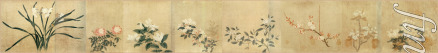 Qian Xuan - Acht Blumen